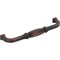 Jeffrey Alexander 160 mm Center-to-Center Brushed Oil Rubbed Bronze Audrey Cabinet Pull 278-160DBAC - alternate 3